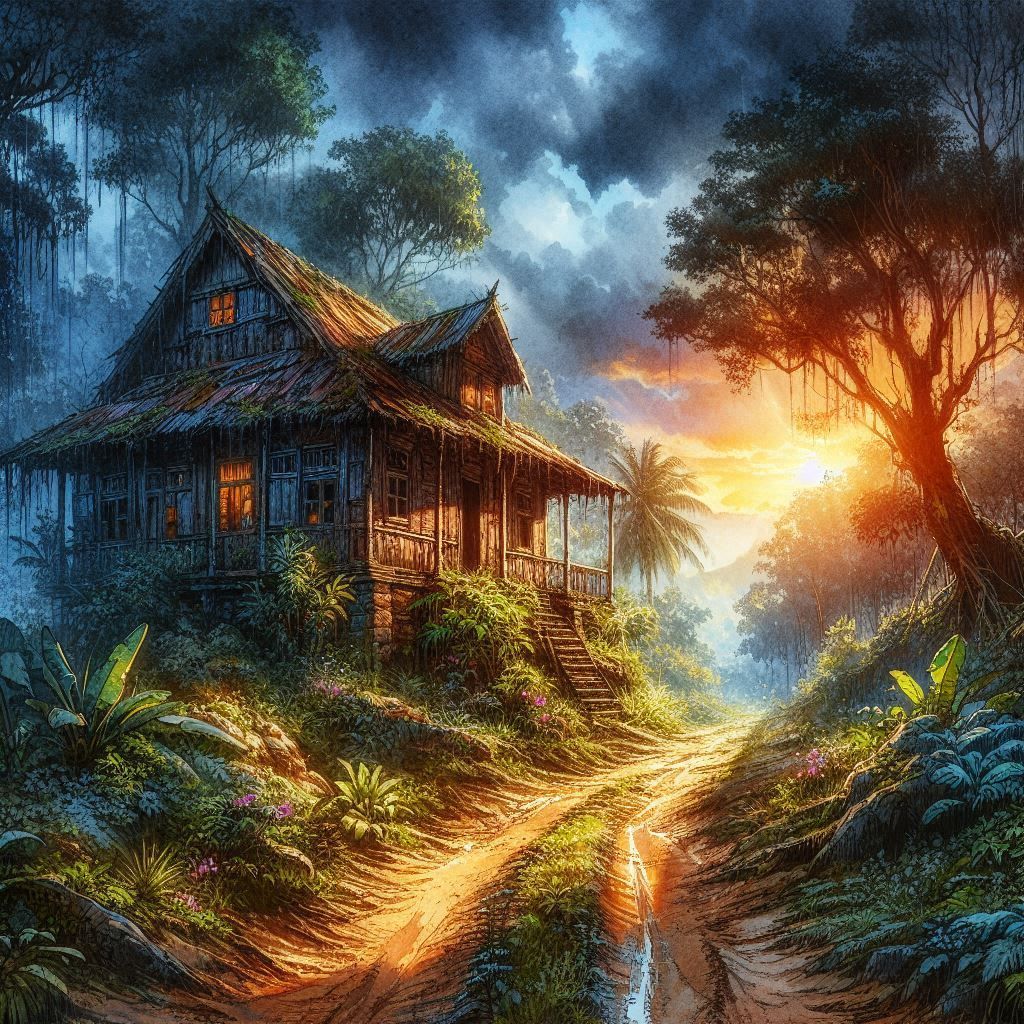 Jungle cottage
