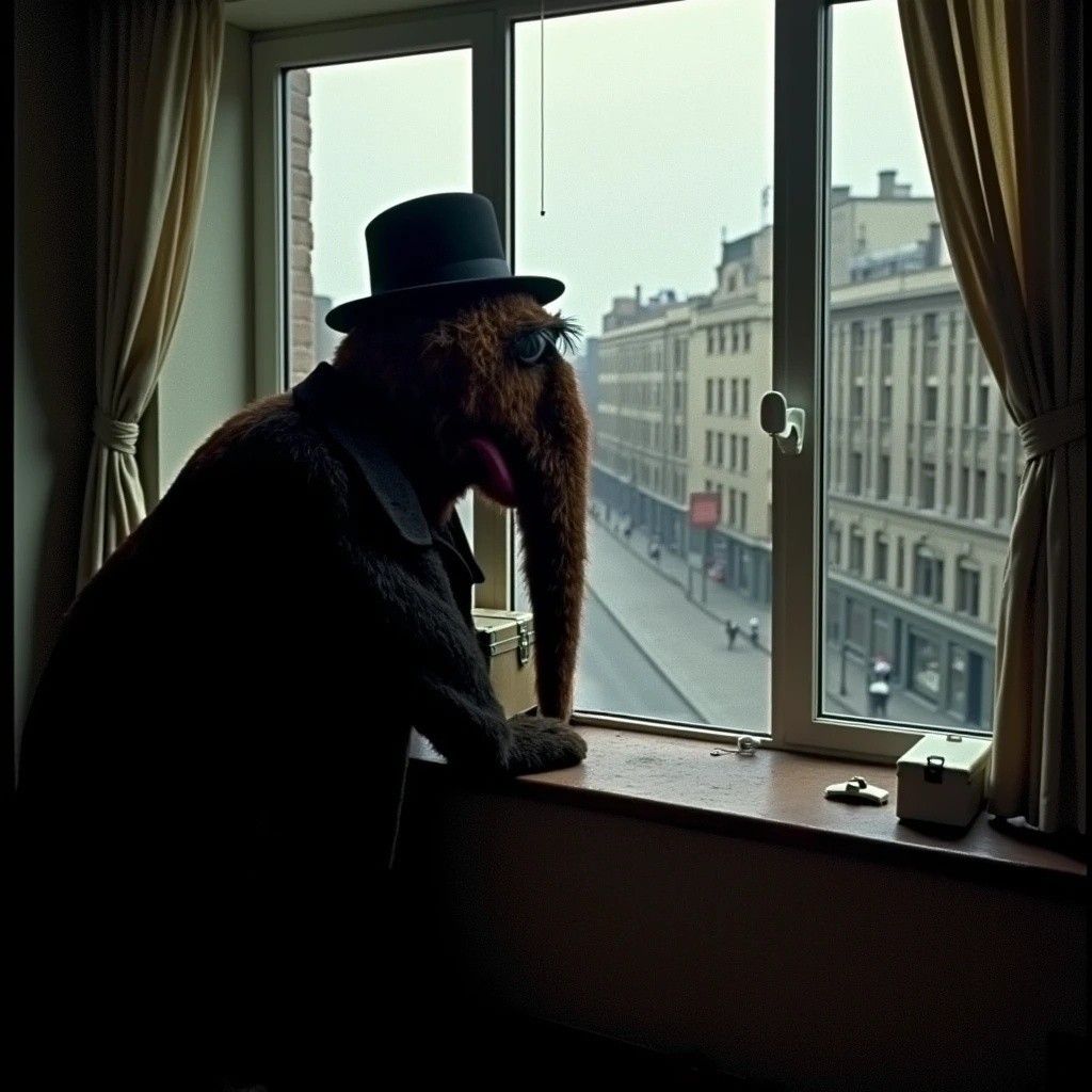 Before his time on Sesame Street, torturing Big Bird's tenuous grasp on sanity, Mr. Snuffleupagus, then known as Meyer S...