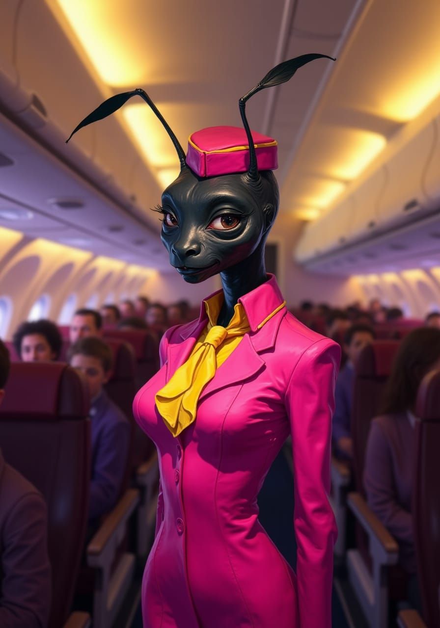 Charming Flight AttendAnt