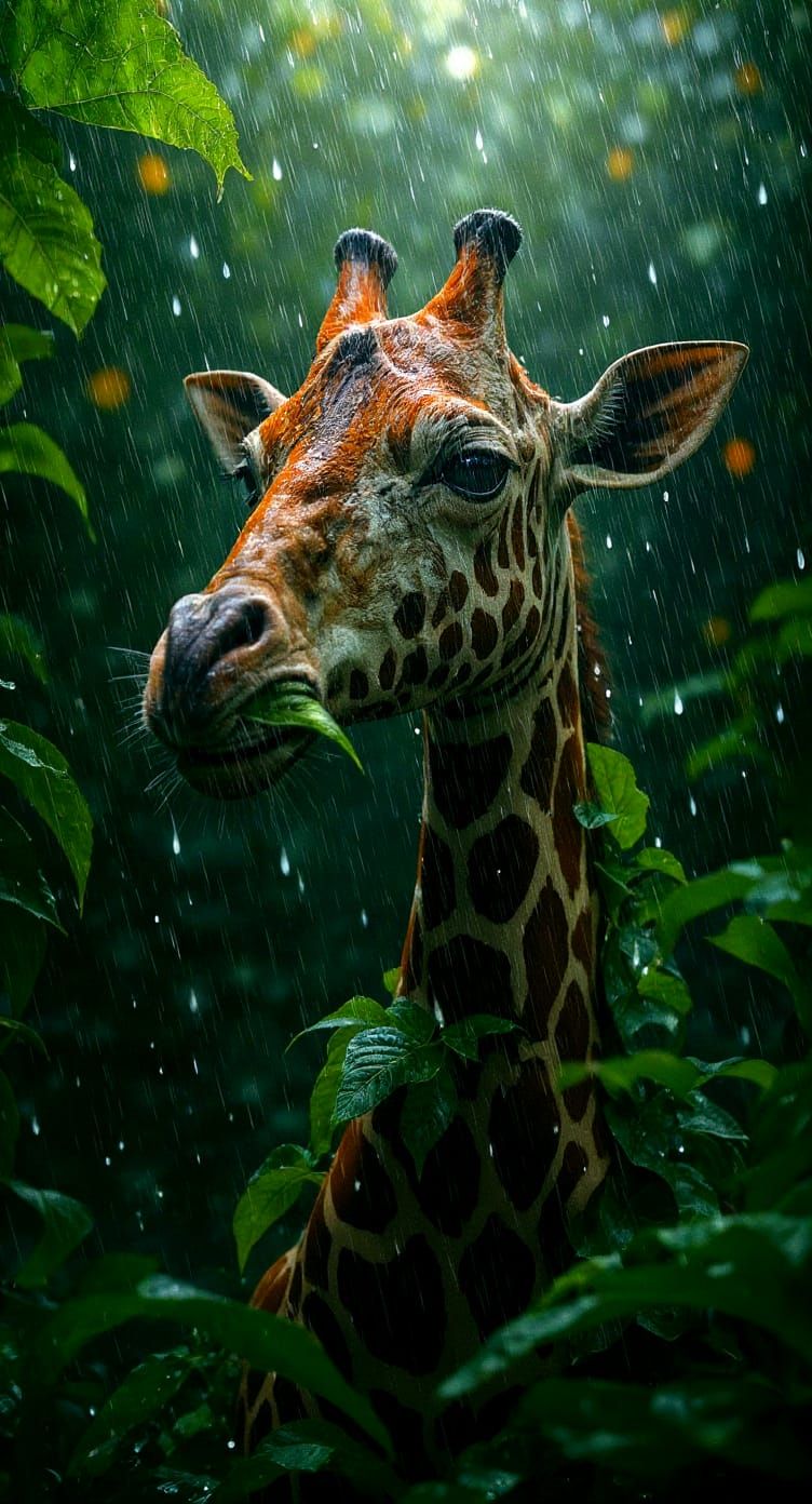 Summer Rain: Breakfast in the Treetops  by @Basic_Shmasic