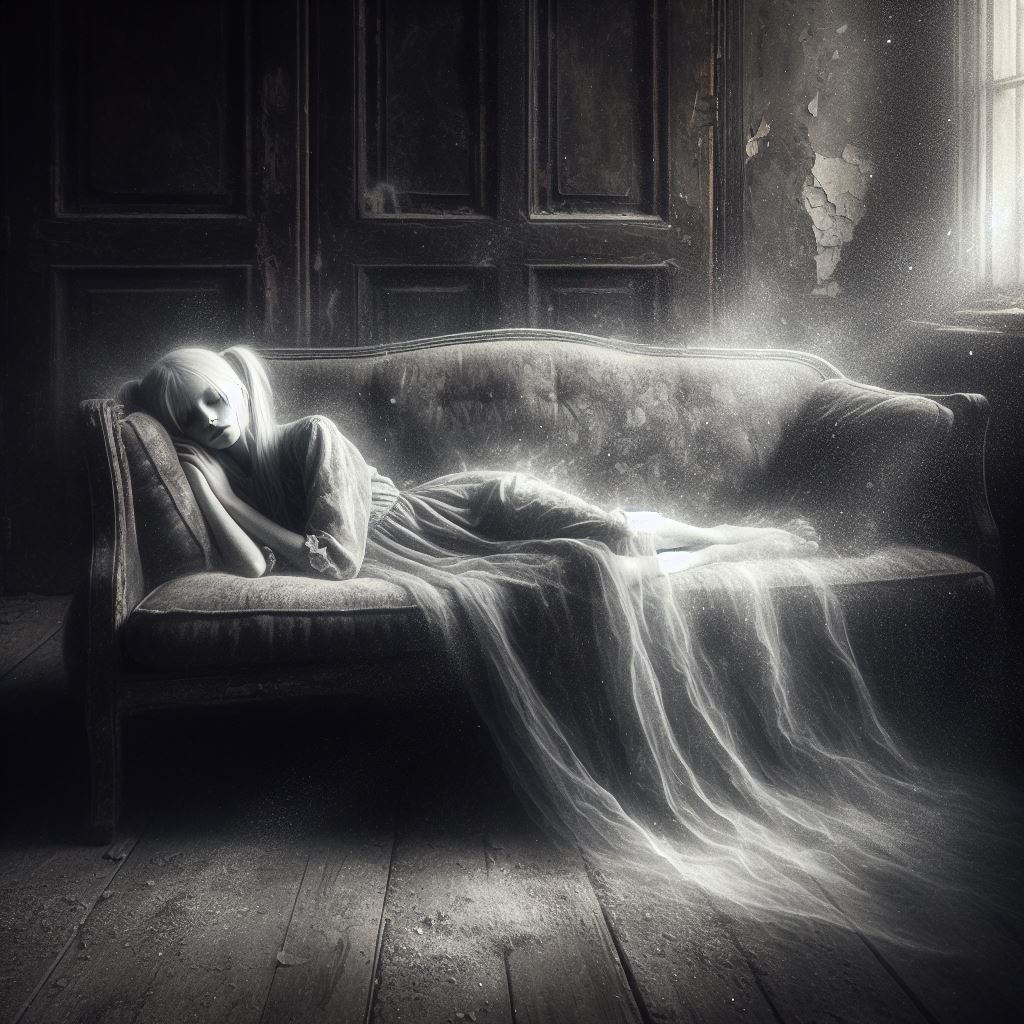 The days blur into a somber gray...And time slips away without my notice