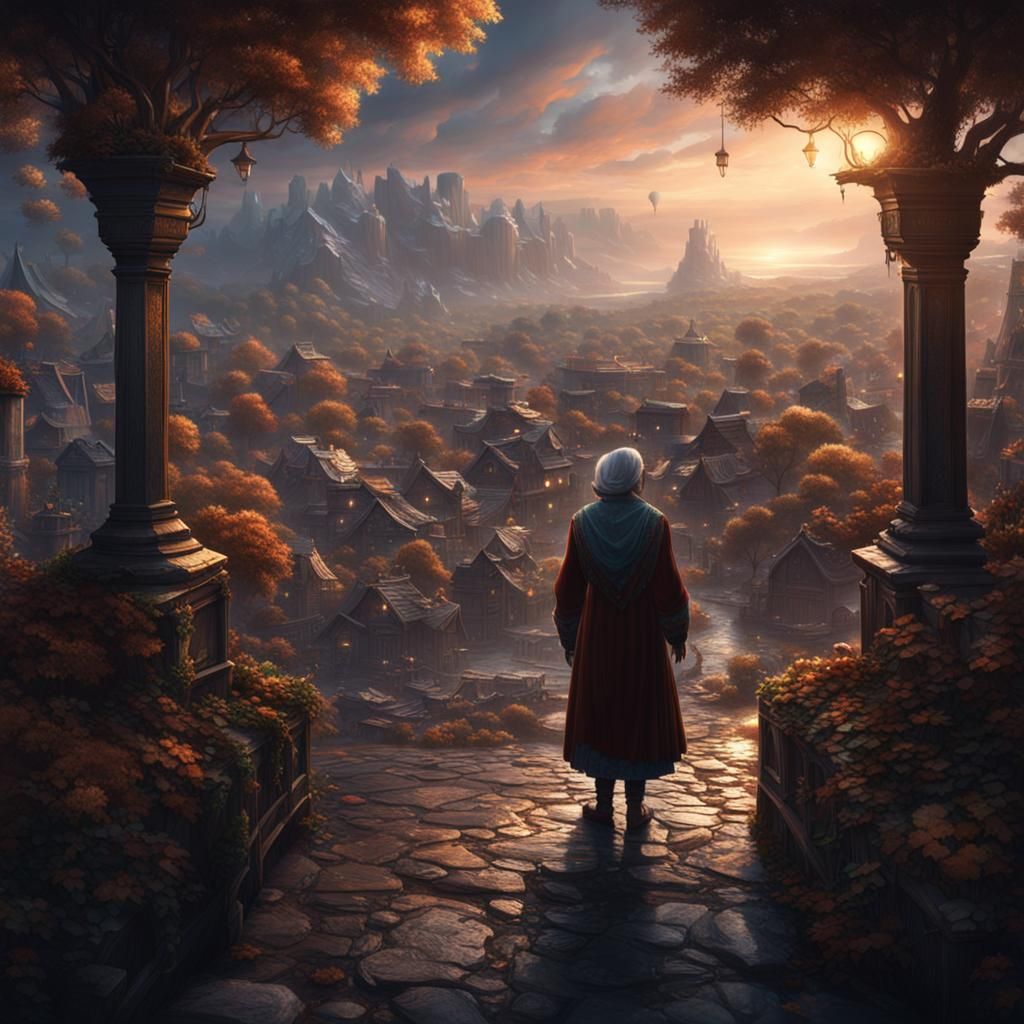 Her grandmother's eyes twinkled. "It was mine too, once. It ...