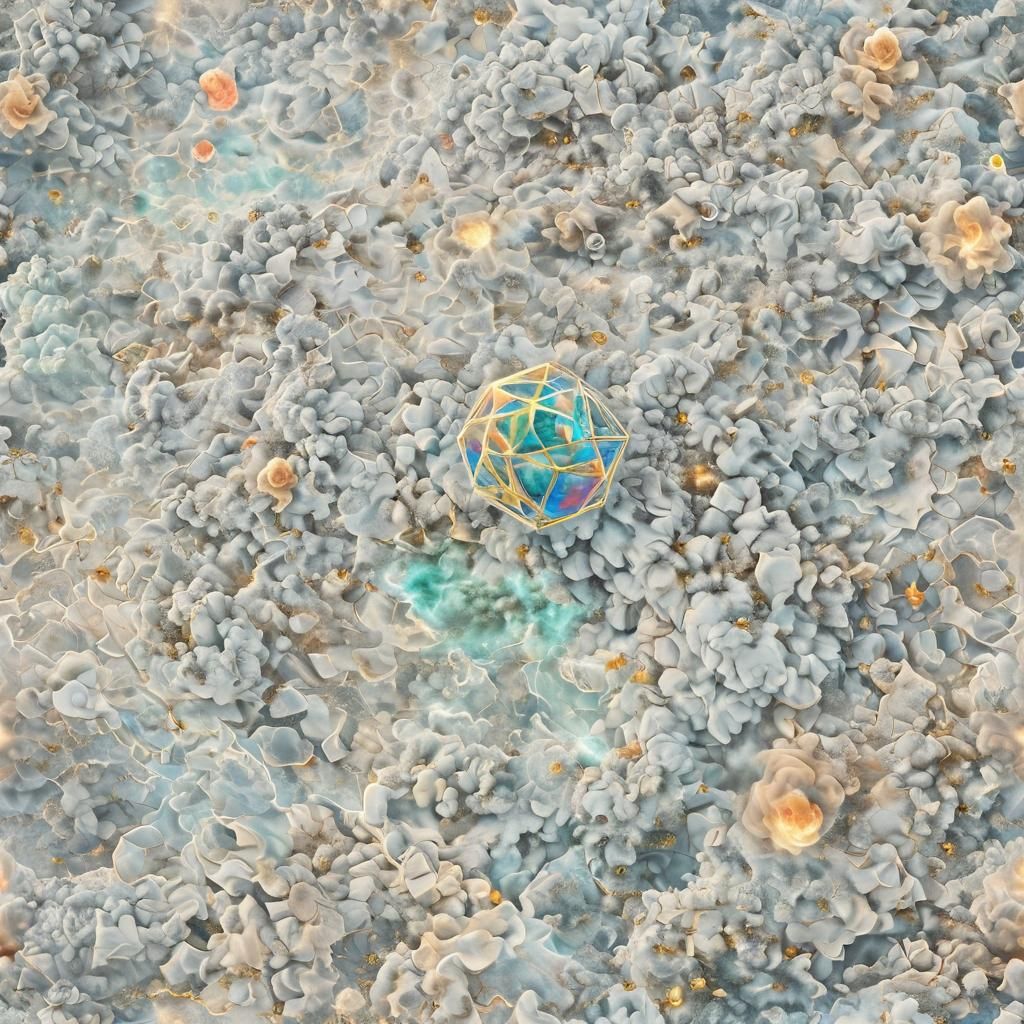 moons reflected in the water in the valley