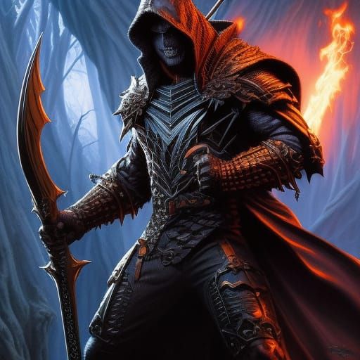 Warlock Assasin - AI Generated Artwork - NightCafe Creator