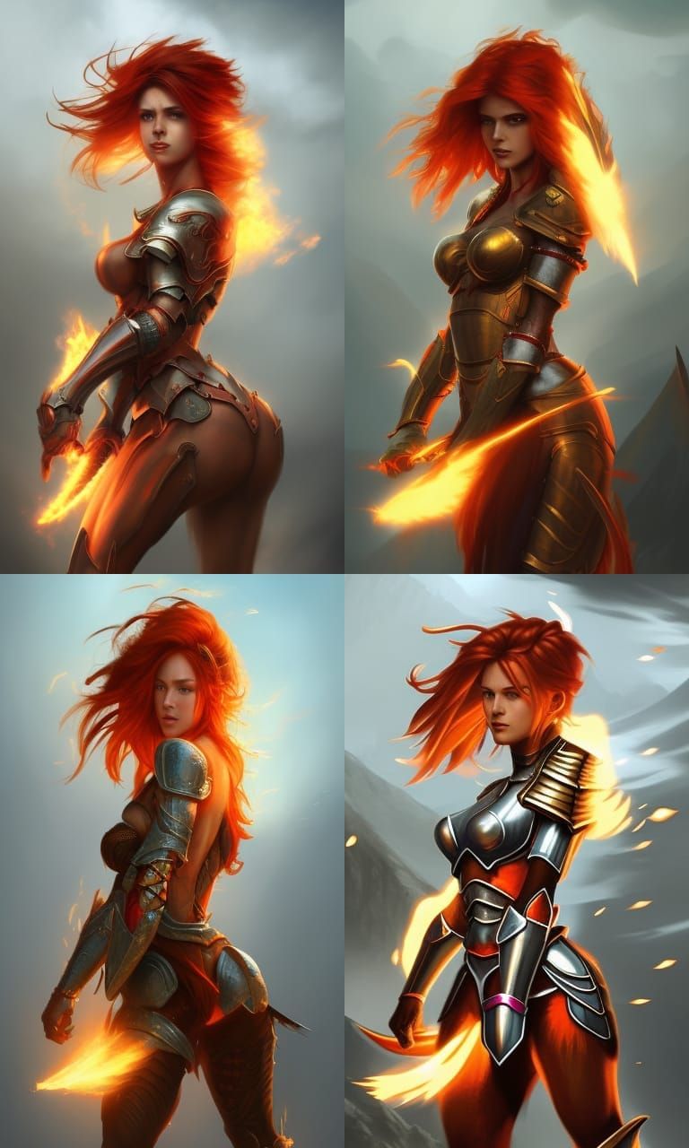 warrior woman
