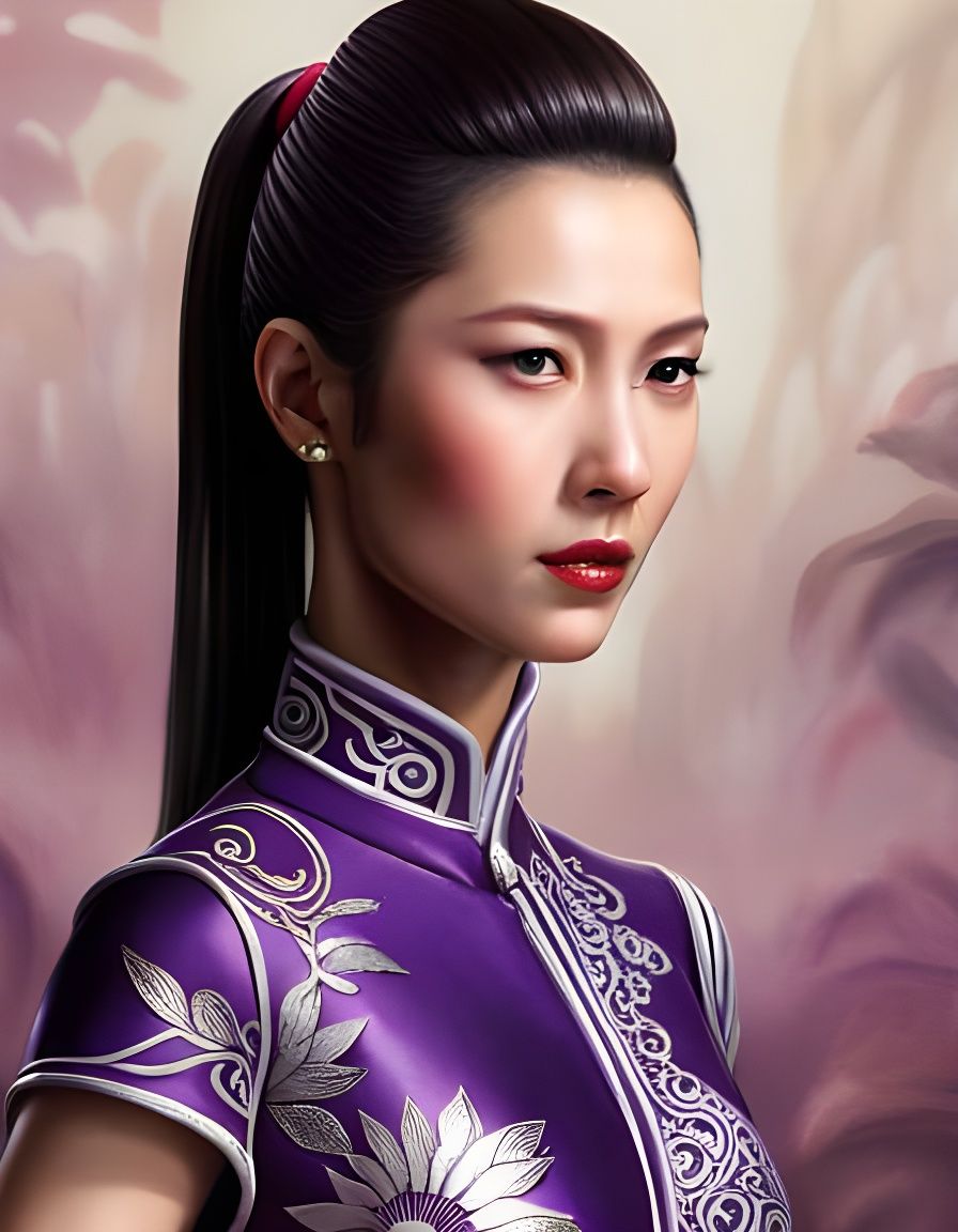 Mortal Kombat, New Era: Li Mei of Sun Do : r/Ai_PeopleOfColor_Art
