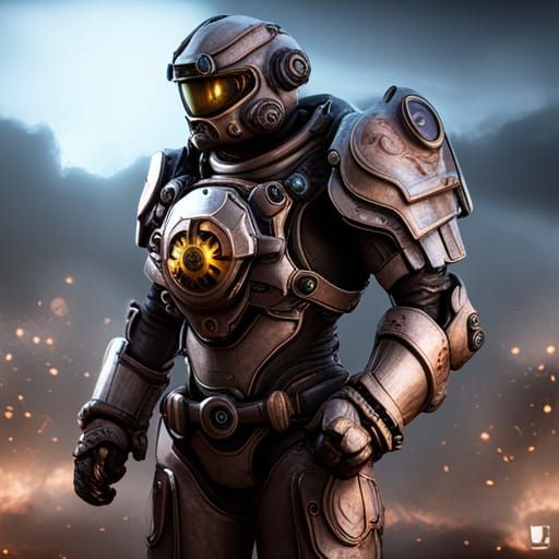 Power Armor Tattoo