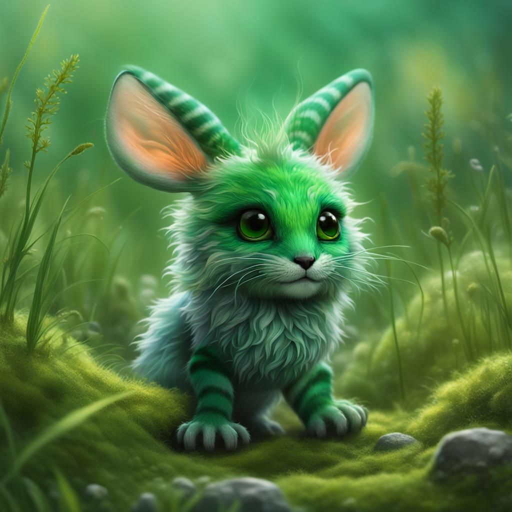 Cute little forest creature - AI Generated Artwork - NightCafe Creator