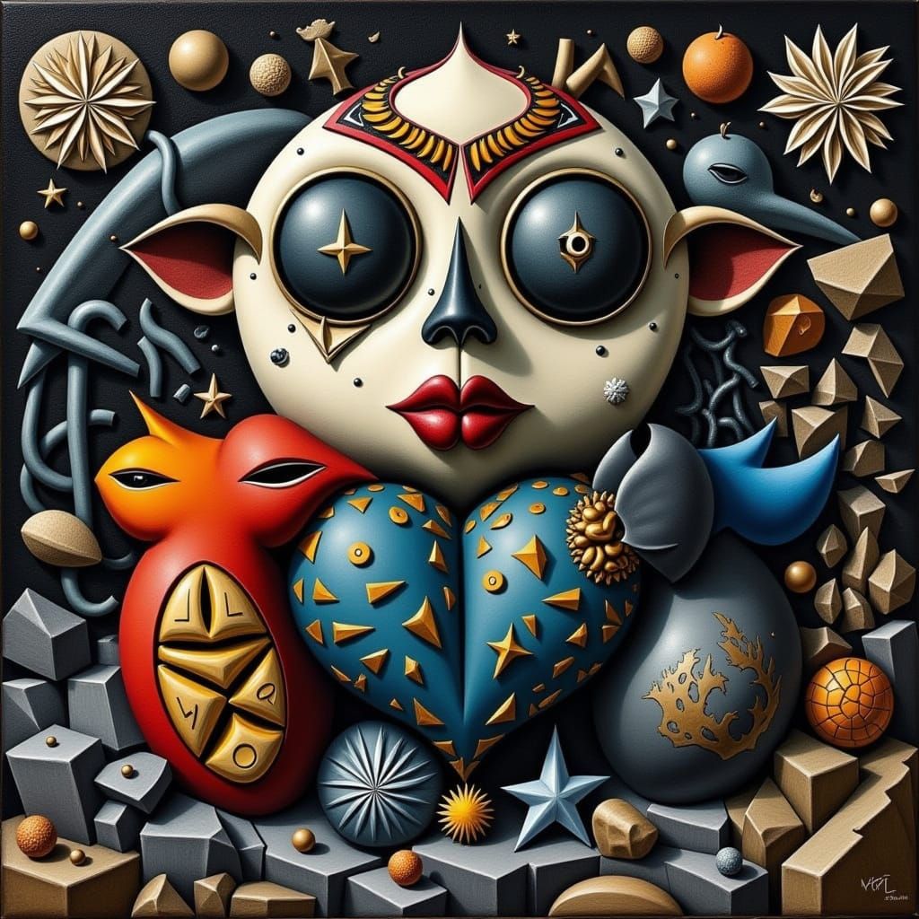 <lora:BLACK BEACH:1.0> <lora:Abstract Hearts 1:1.0> 