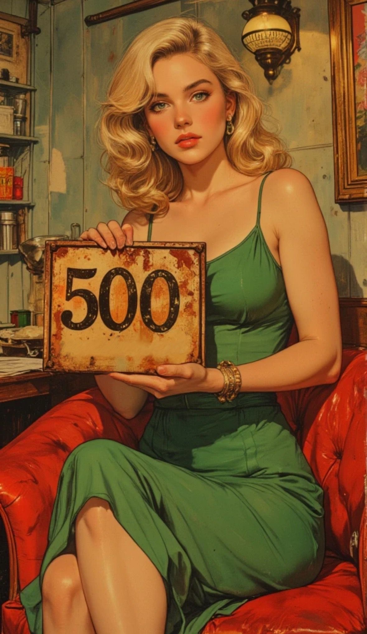 500 days of imaginations with AI