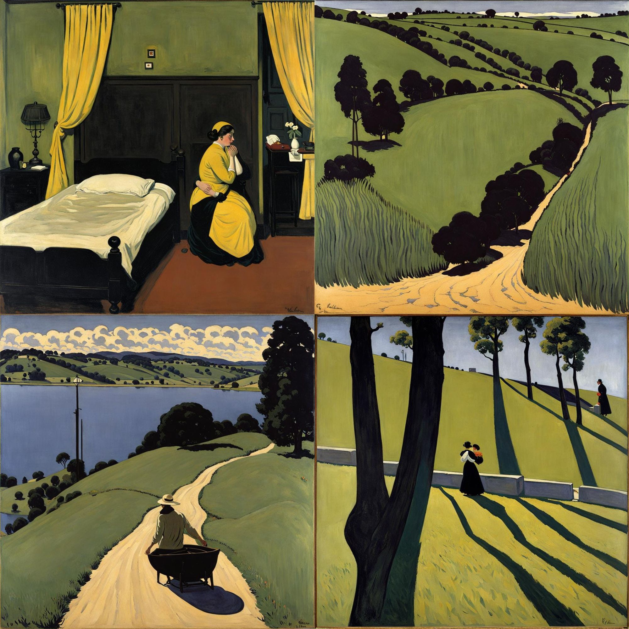 Felix Vallotton AI Generated Artwork NightCafe Creator   BPgOqZY0LktOrHaNFNRV  Grid 