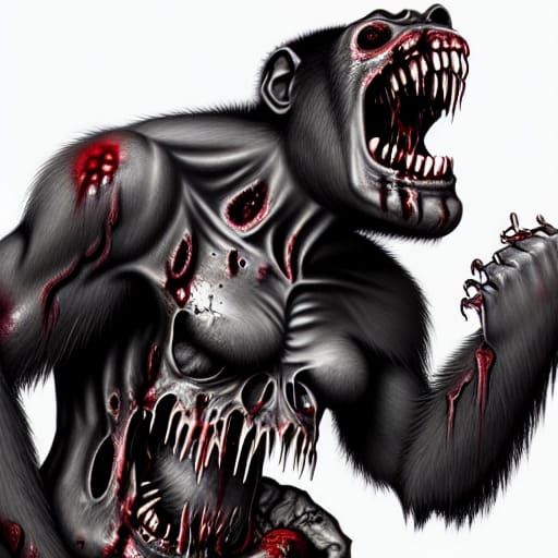 zombified gorillas