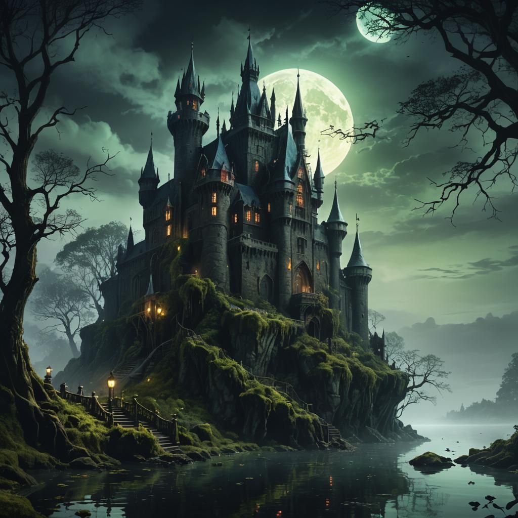 Drac Castle 🦇 ...  by @Nefertari