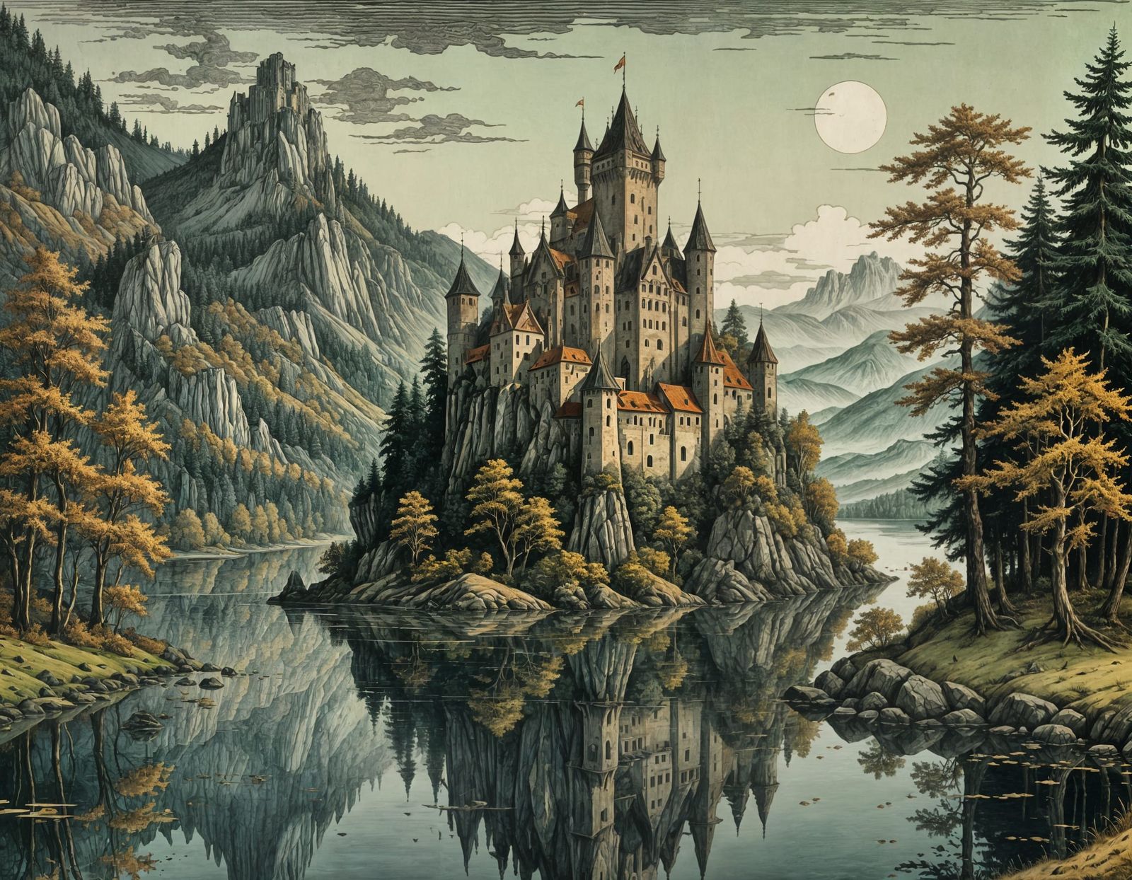 Island Castle  by @micfin