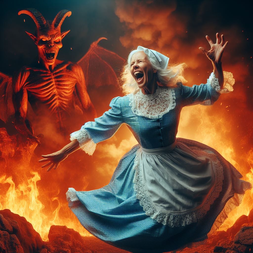 Crazy Woman in Hell