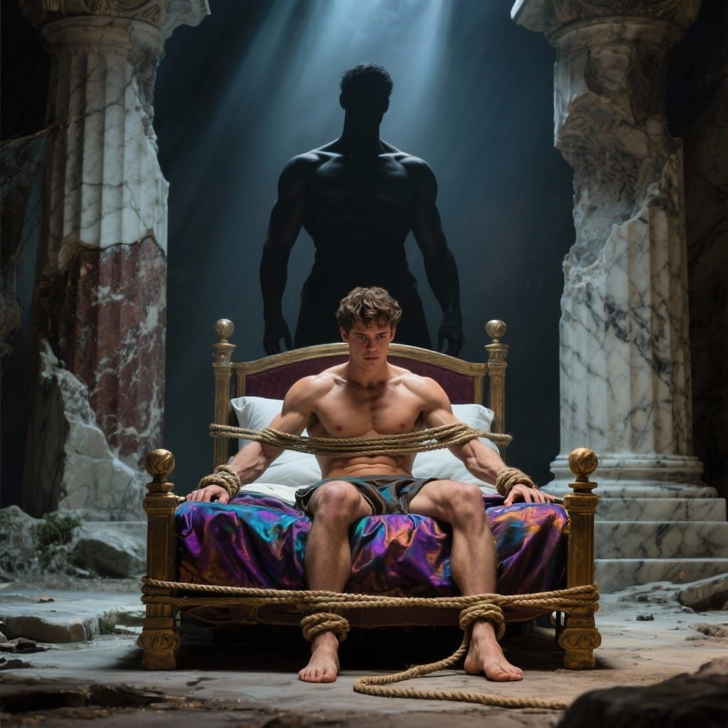Theseus tied to Procrustean bed
