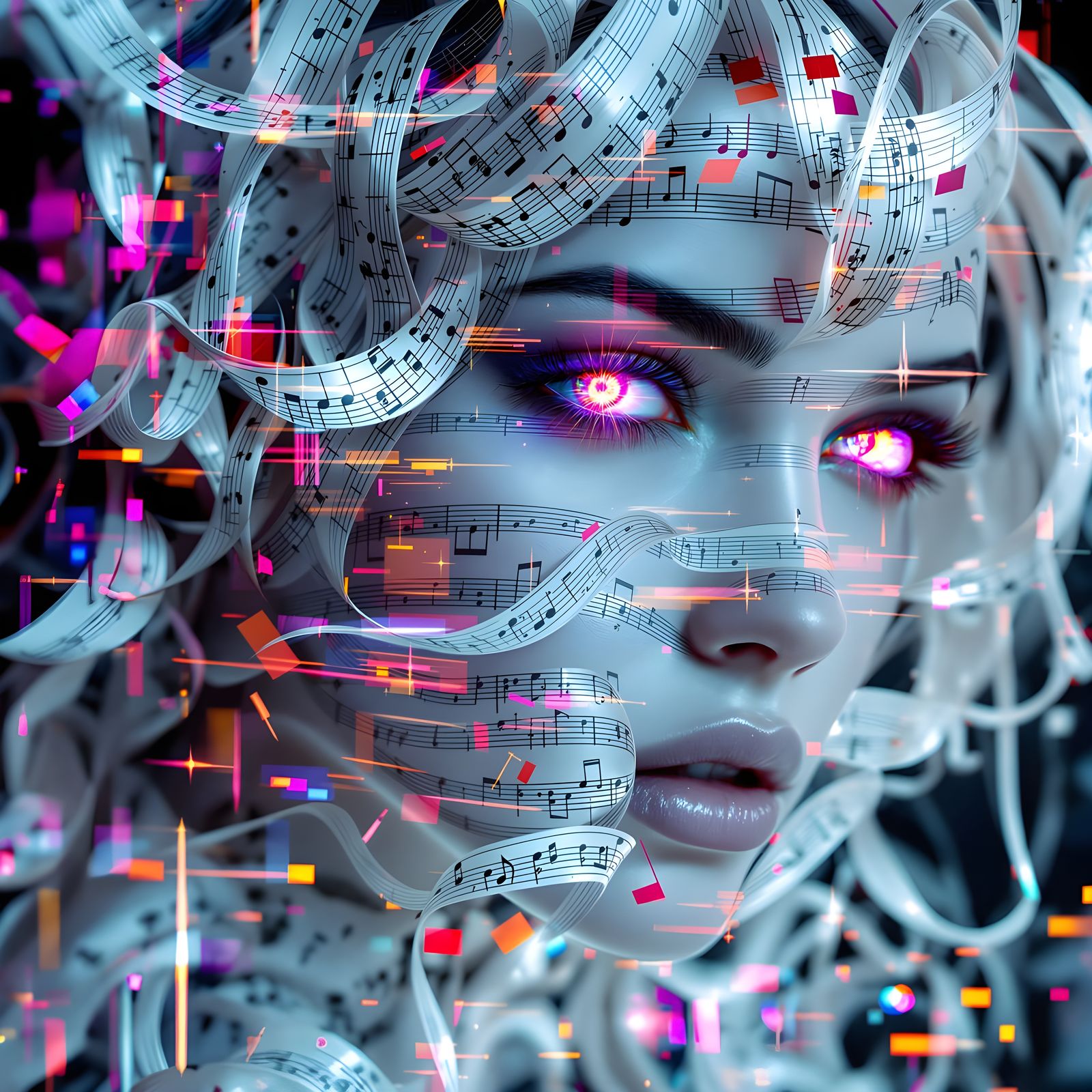 Cyberpunk Symphony.  by @Gappa G