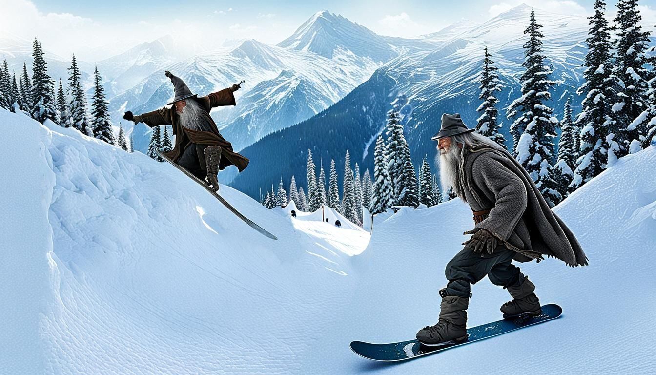 Gandalf the grey and Radagast the brown sending it