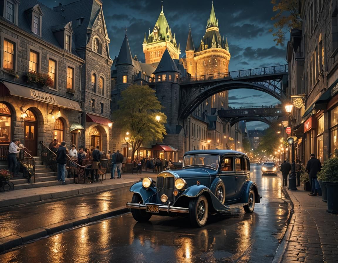 Old vintage city  by @Otterbarrick