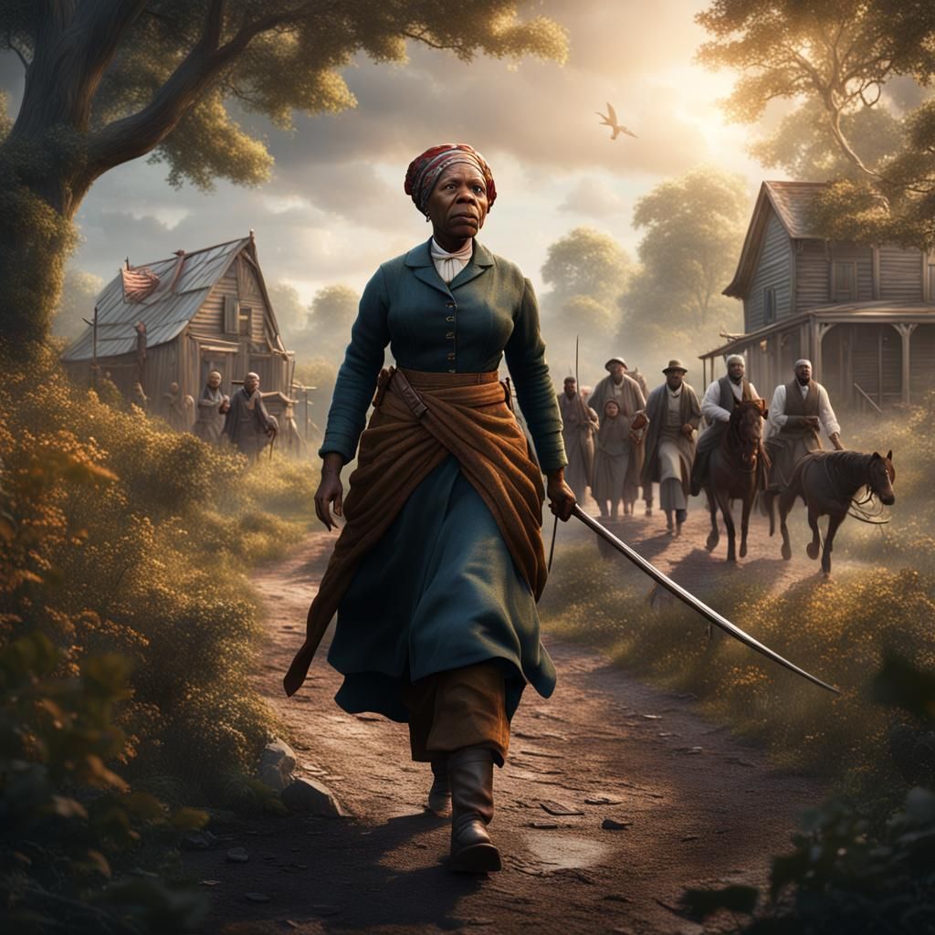 Harriet Tubman - We Will Be Free!  by @Glenn Davis Books