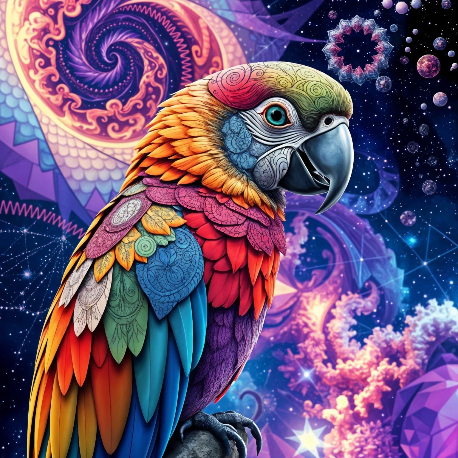 Polly Ate the Cracker  by @Sharon B