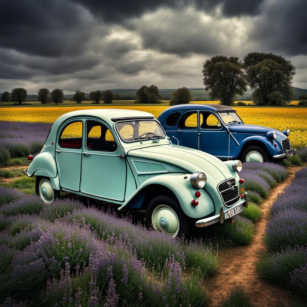 La 2 chevaux   by @Diarra