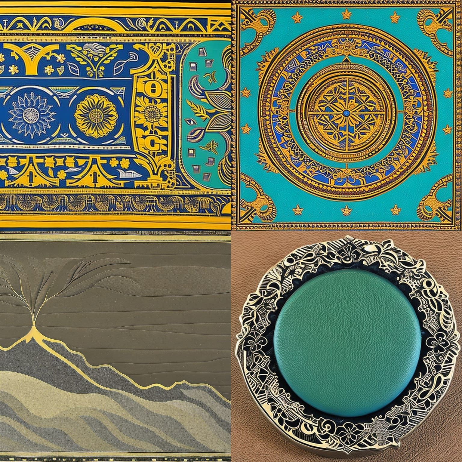 a stylised depiction of the elements