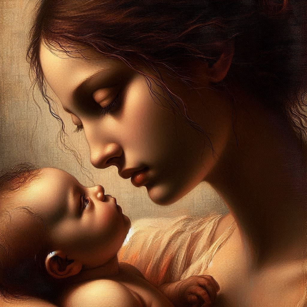 Leonardo's Mother and Child