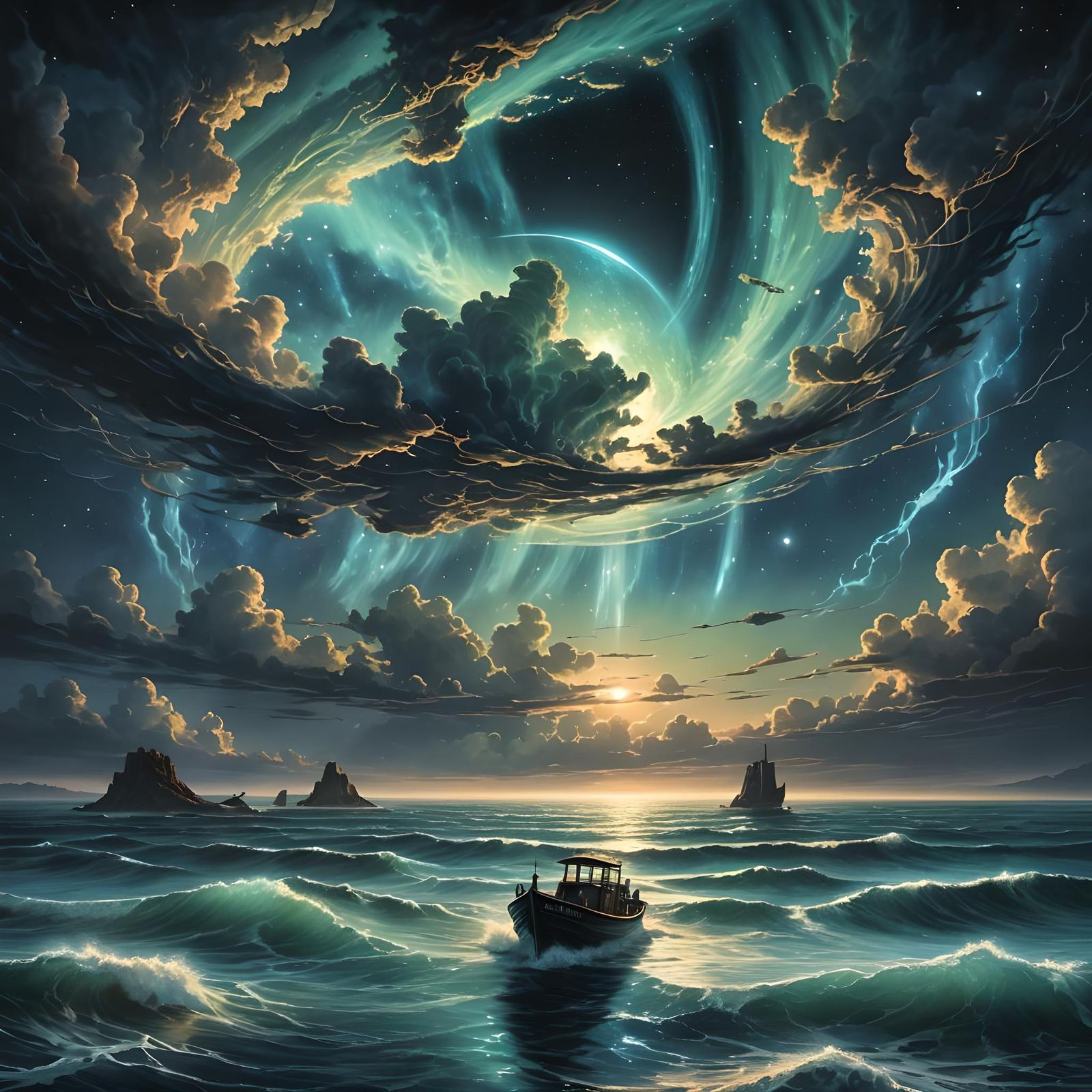 "The unimagined storm"  by @Swervin Ervin