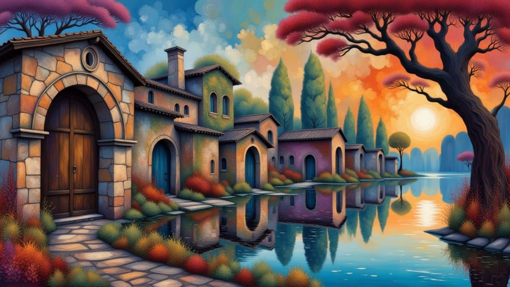 {<lora:MILLENNIUM BONSAI:1.0> BRIGHTNESS, 140°DOWN, -148% prompt weight, sideview PUZZLED-ULTRA-SCRATCHED-TEXTURED-SQUARE-INK-FRENCH-HIGH-RI...