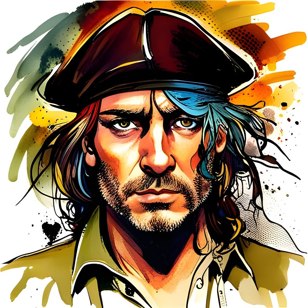 Pirate, male - AI Generated Artwork - NightCafe Creator