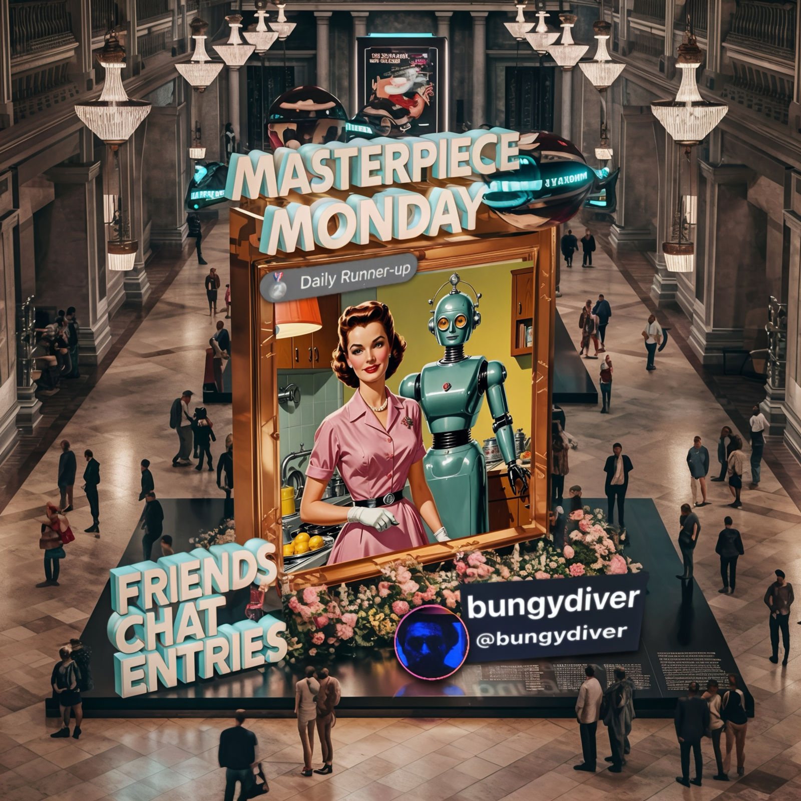 Friends Chat Entries - Masterpiece Monday
Daily Challenge #809: Dec 29, 2024