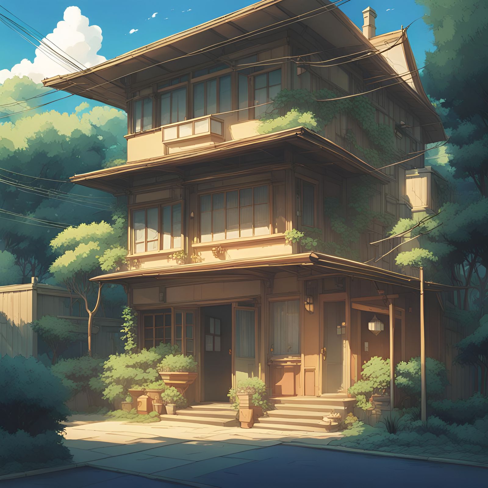 Abstract Home Architecture