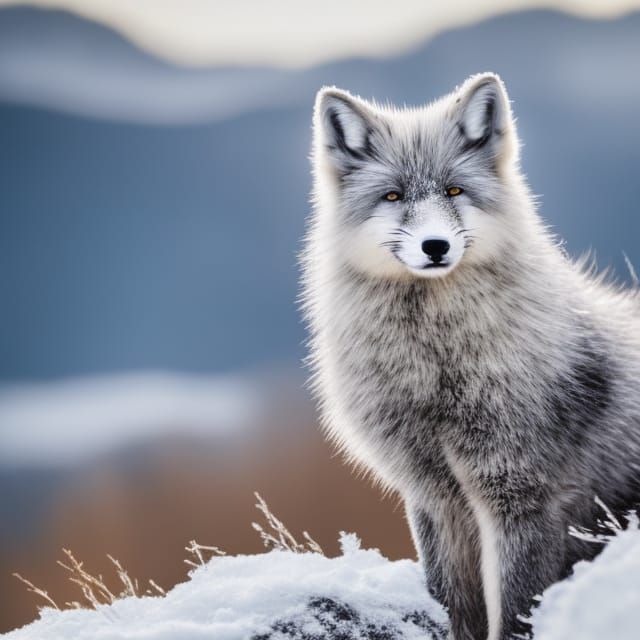 What does the (silver) fox say?  by @Chywe