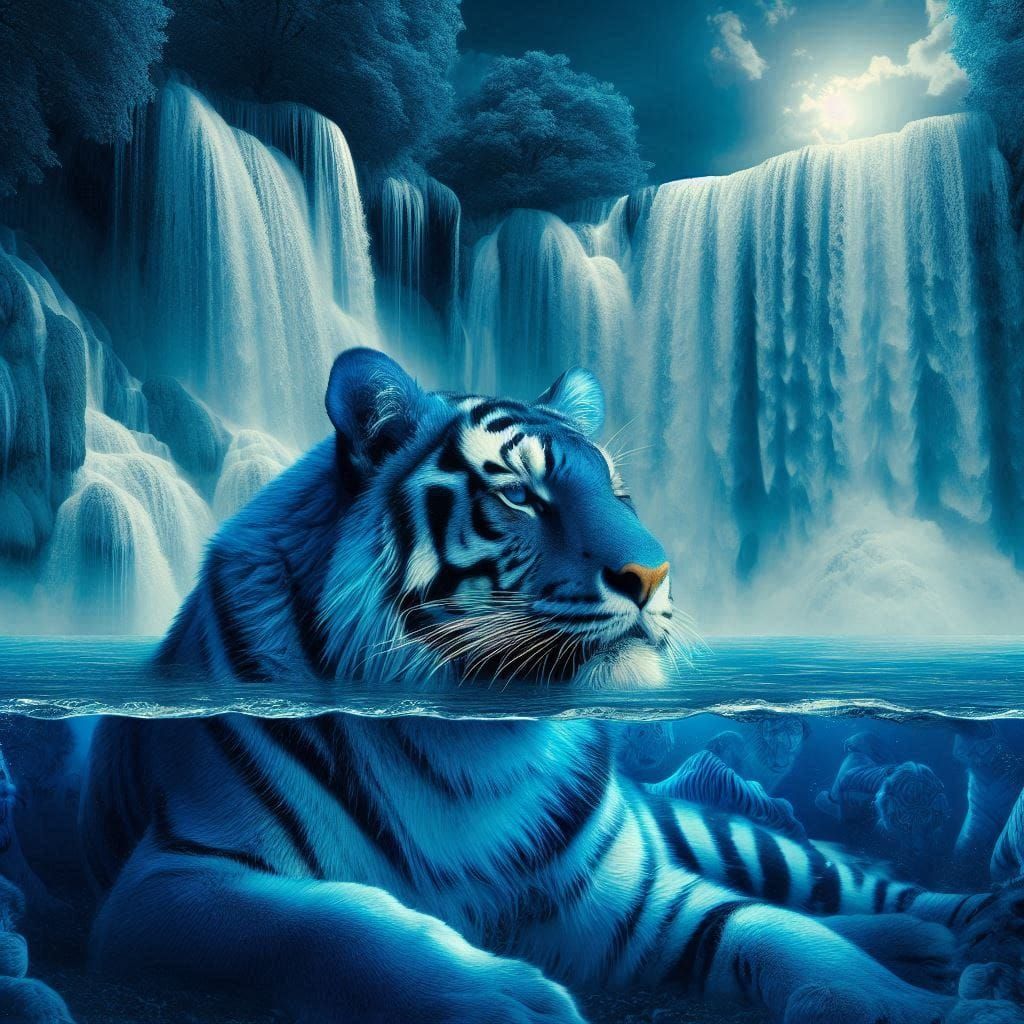 Surreal Tiger