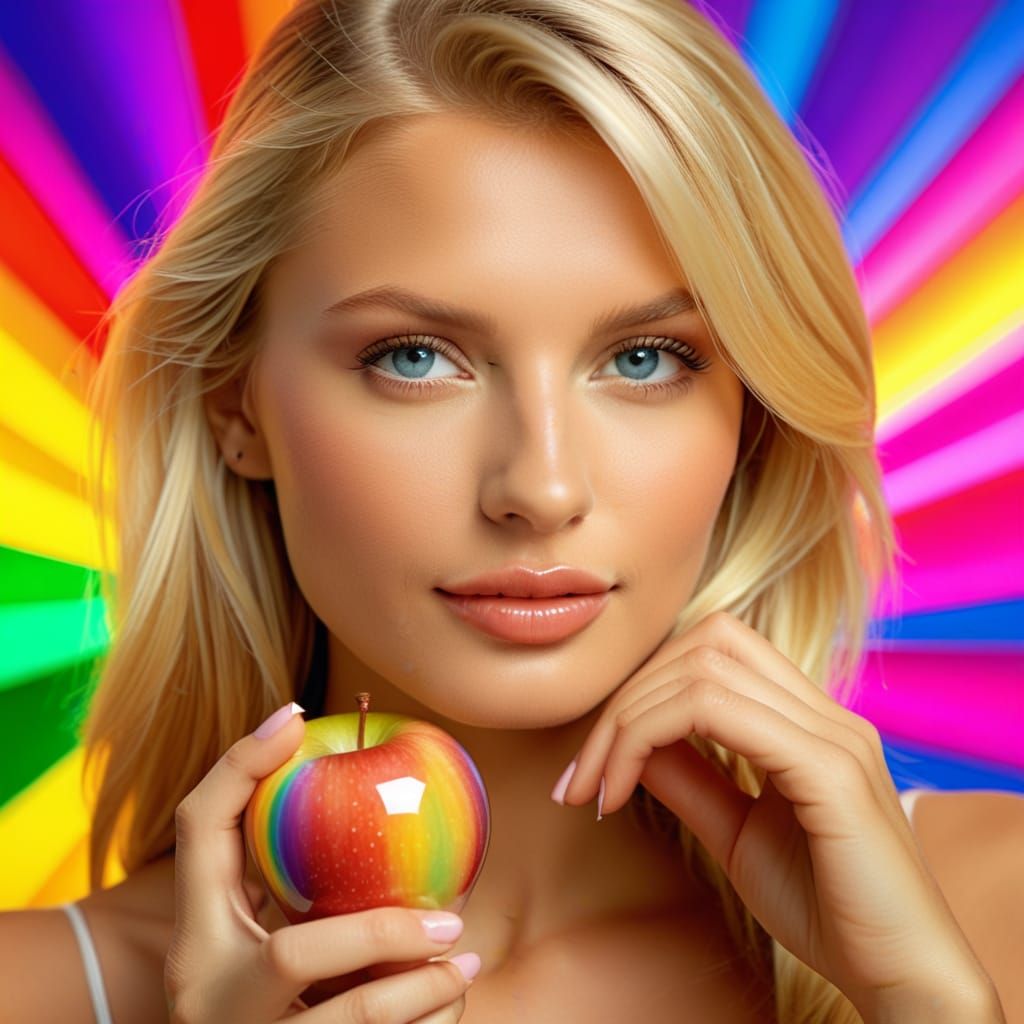 Rainbow Apple