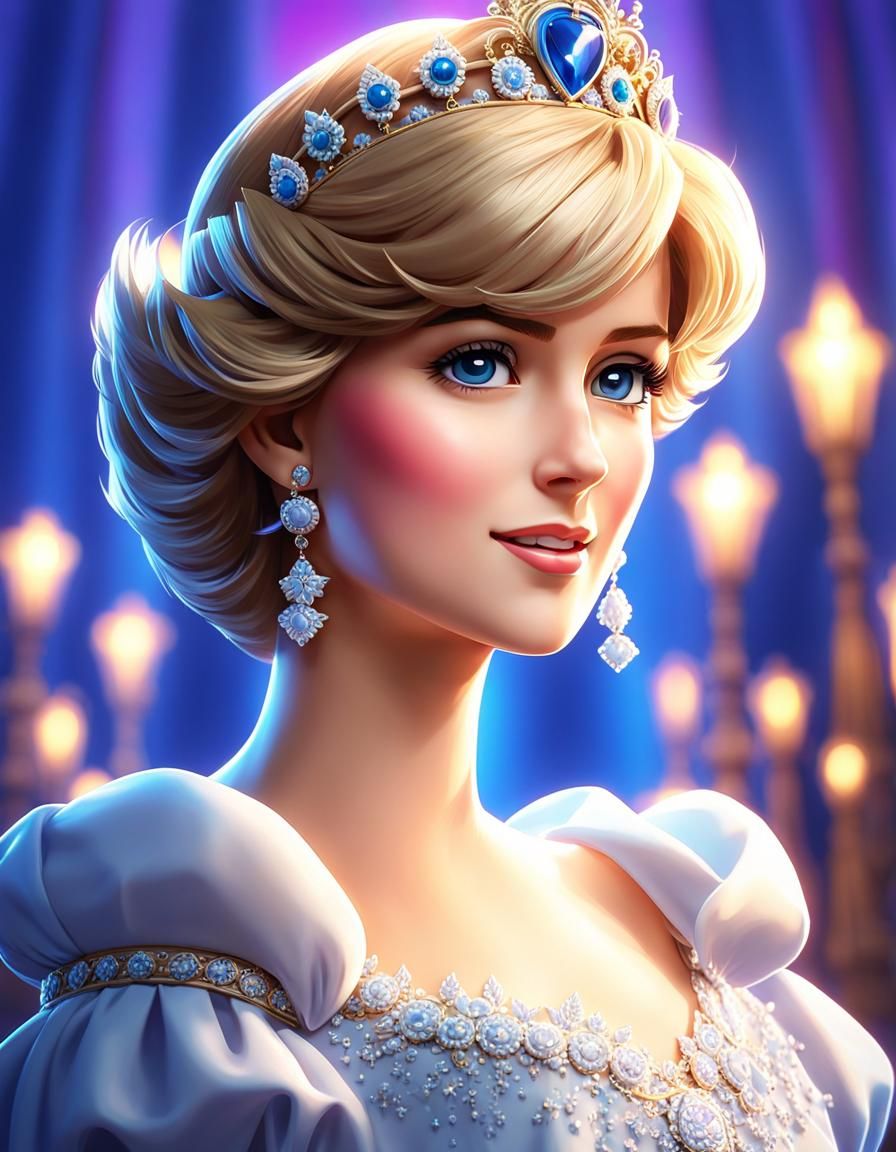 Princess Diana - AI Generated Artwork - NightCafe Creator