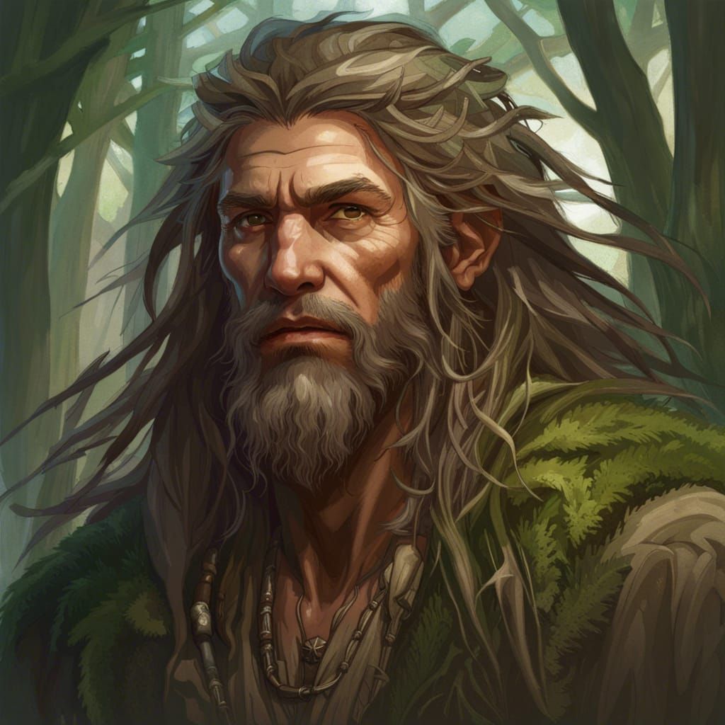 forest wise man - AI Generated Artwork - NightCafe Creator