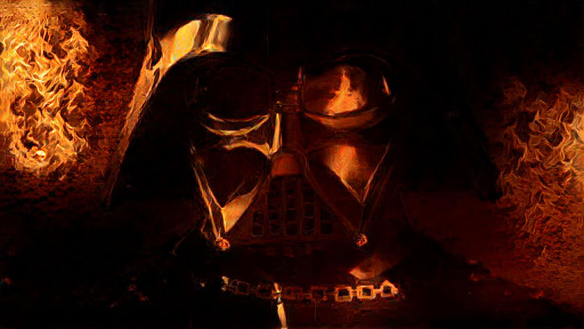 Darth Vader's Burning Hatred 