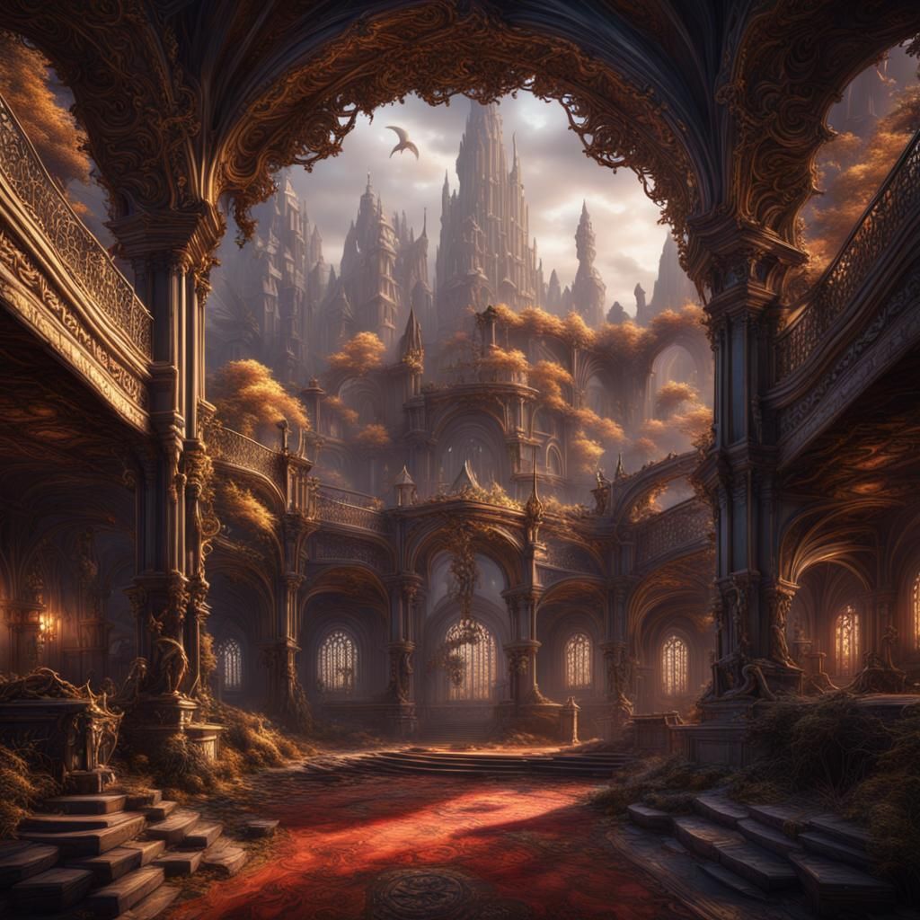 Fairy tale castle - AI Generated Artwork - NightCafe Creator