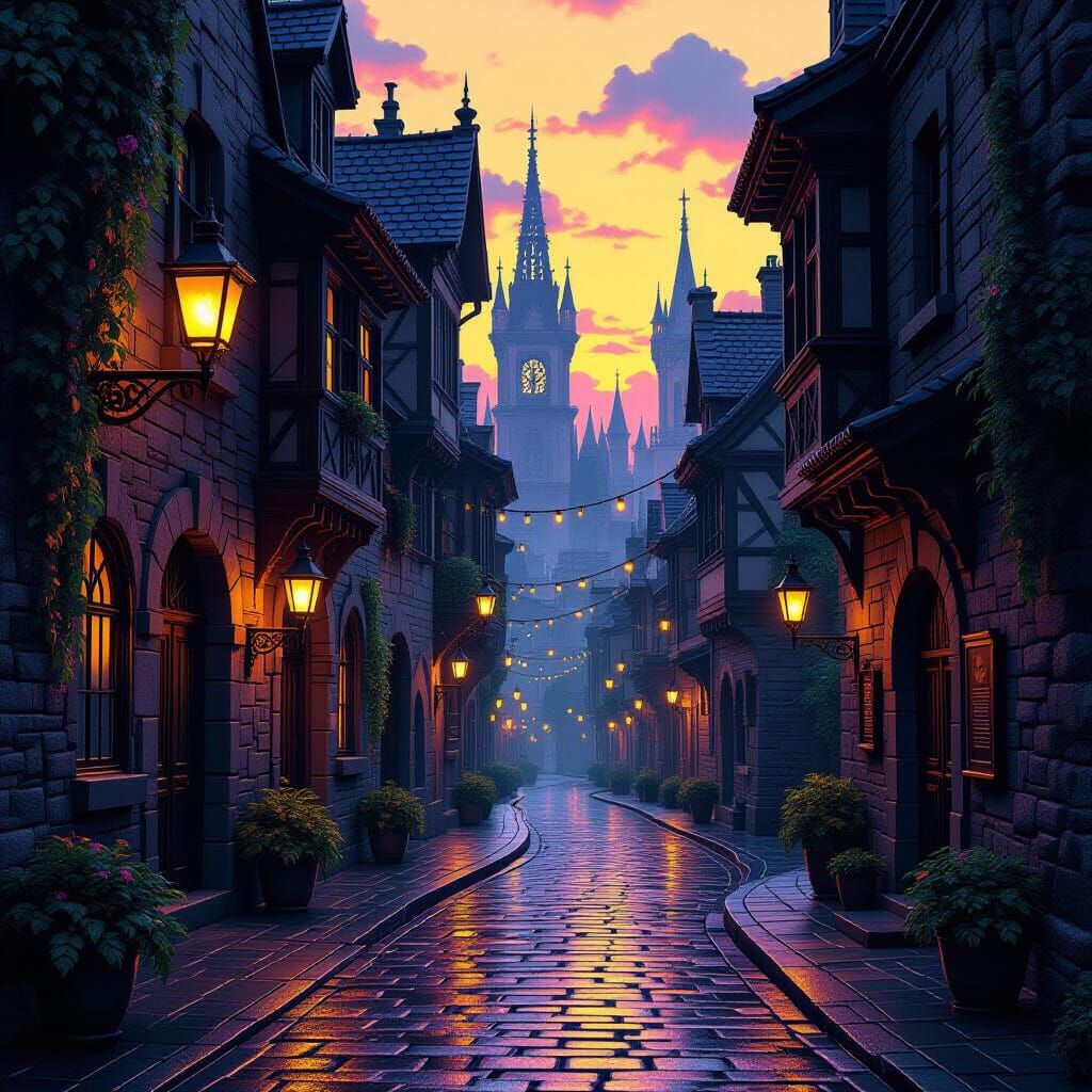 Wonderful Alleys And Streets   by @Cookie