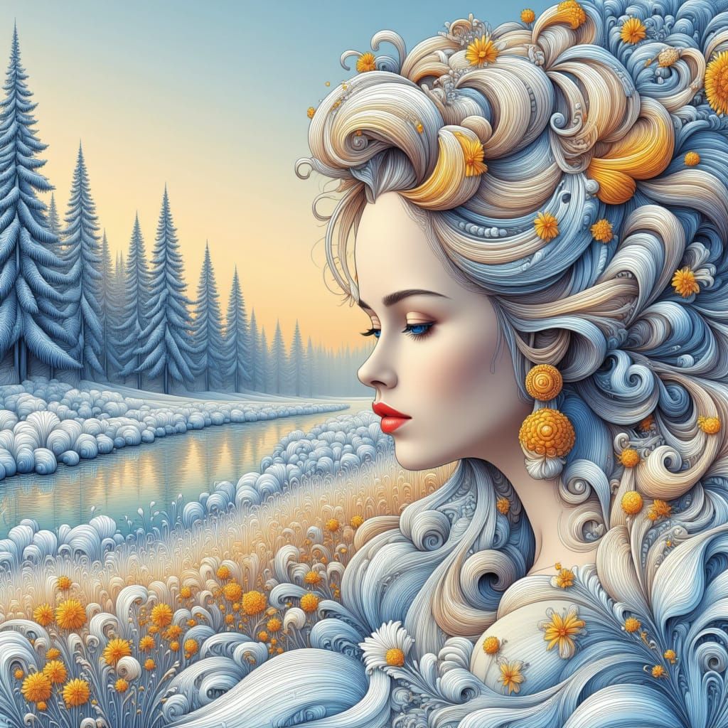 <lora:Abstract Curves:1.0>