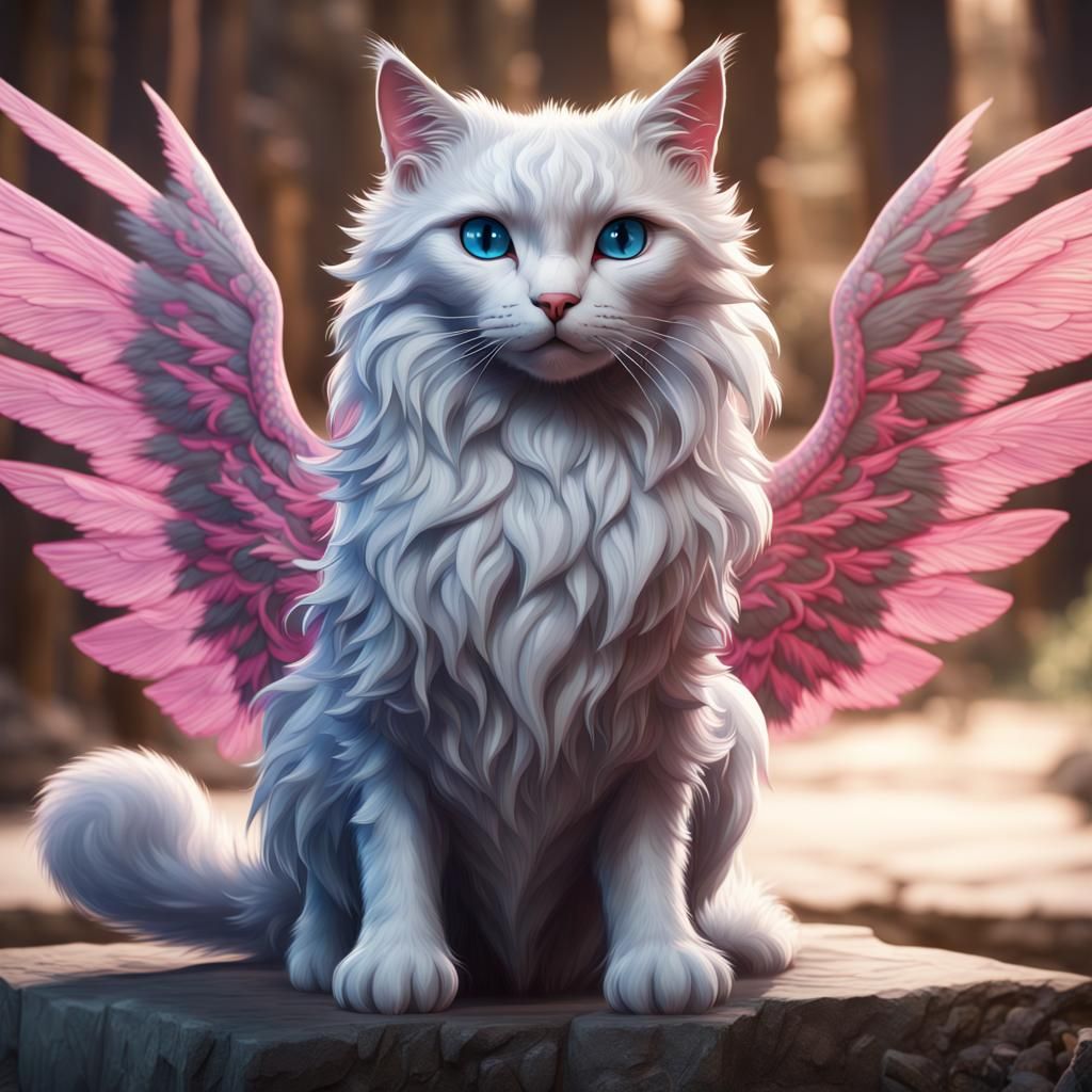 水晶Angel cat オルゴナイト✨