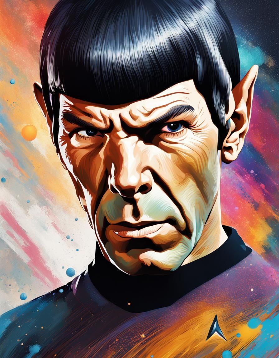 Mr. Spock - AI Generated Artwork - NightCafe Creator