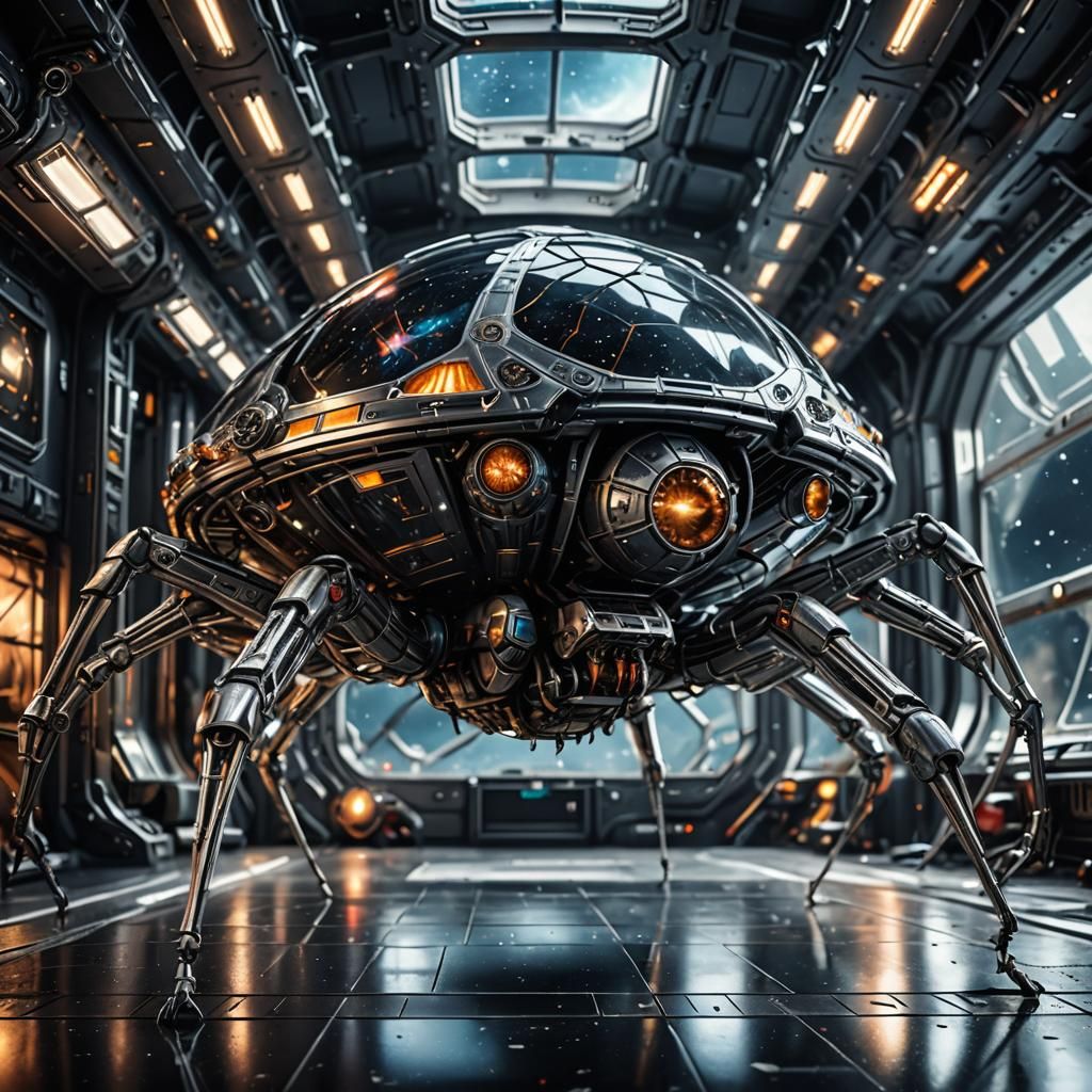 Arachnidarian Starship Fighter