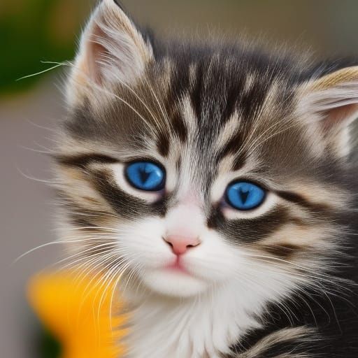 Kitten - AI Generated Artwork - NightCafe Creator