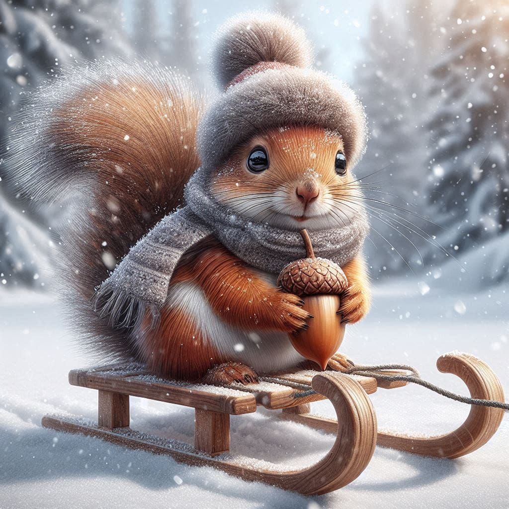 Squirrel Sled