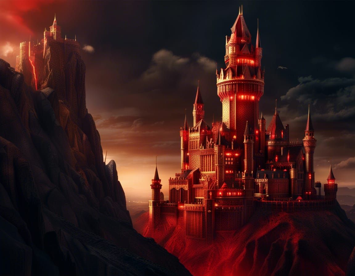 extraordinary castle - AI Generated Artwork - NightCafe Creator