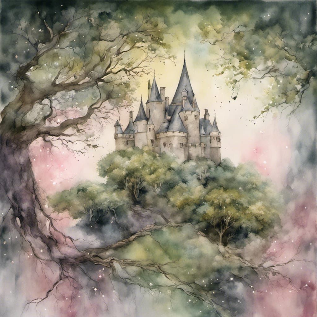 Felicity's Art The Manor of Tura Series AI Generated Artwork