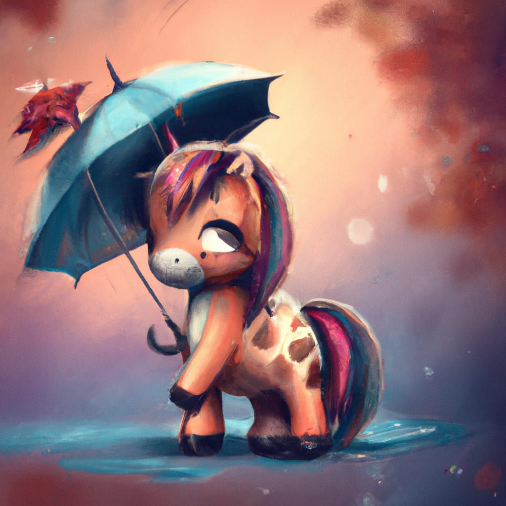 In the rain